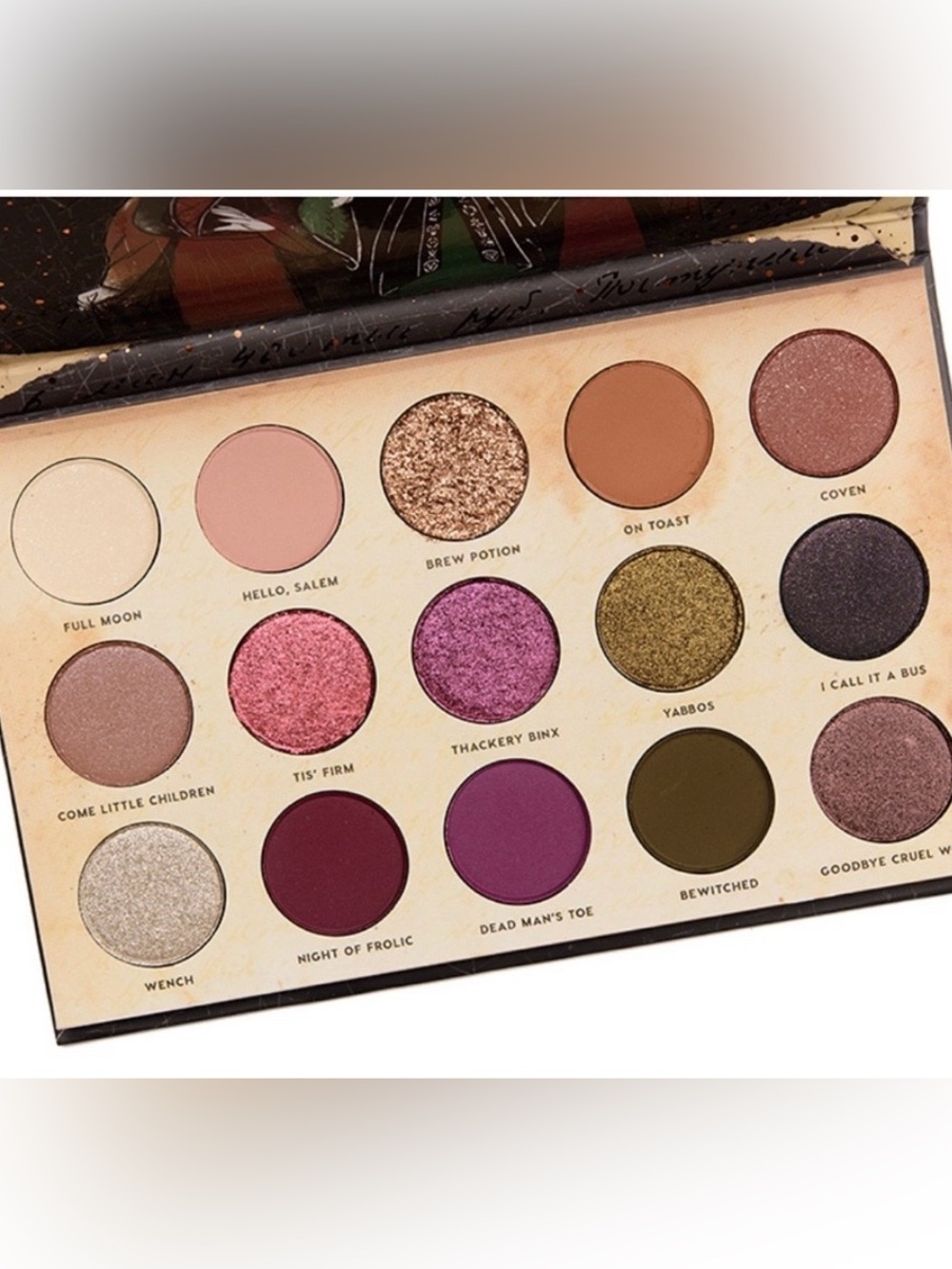 ColourPop x Hocus Pocus Gather Round Sisters Eyeshadow Palette - Picture 4 of 9